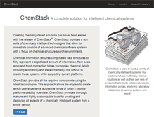 Tablet Screenshot of chemstack.com
